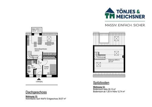 Foto - NeubauErstbezug Hochwertige 3 Zimmer Maisonettewohnung
