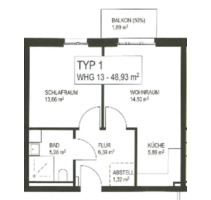 2-Zimmer Seniorenwohnung in guter Lage - Soltau
