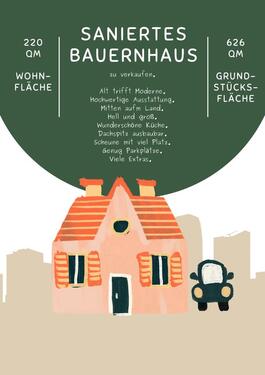 Foto - Saniertes, großes Bauernhaus für Familien oder Platzliebhaber