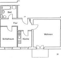 Helle 2-Raumwohnung mit Balkon (20551) - Bad Freienwalde (Oder)