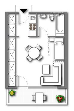 Foto - Chiemsee, Grassau, schöne 1 Zimmer Wohnung