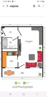 Foto - 1 Zimmer Erdgeschoßwohnung in Dresden