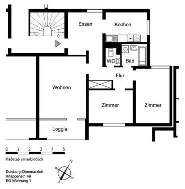 Foto - Etagenwohnung in Duisburg