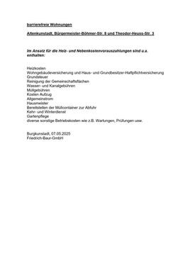 Foto - Erdgeschoßwohnung in Altenkunstadt zur Miete