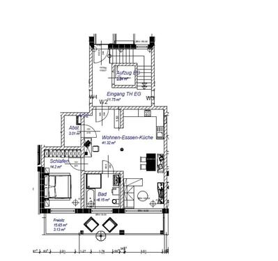 Foto - Neubau - Barrierefreie 2-Zimmer-Wohnung mit Terrasse