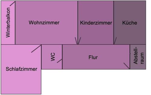 Foto - 3-Zimmer-Wohnung mit Balkon in München-Hasenbergl