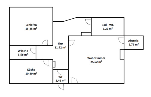 Foto - 2- Zimmerwohnung in Neustadt Eilvese