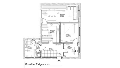 Foto - 3 Zimmer Erdgeschoßwohnung zur Miete in Hannover