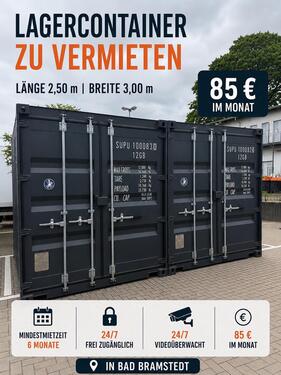 Foto - Lager Container zu vermieten ! - 85,00&nbsp;EUR Miete,