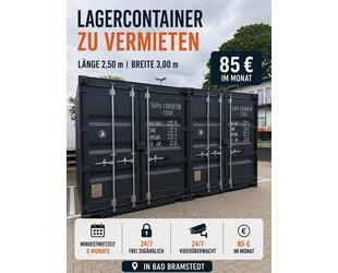 Lager Container zu vermieten ! - 80,00&nbsp;EUR Miete, in Bad Bramstedt (PLZ: 24576)