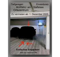 Autostellplatz-Tiefgarage im Zentrum Murnaus zu vermieten! - Murnau am Staffelsee