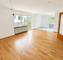 Schöne 3-Zi-Wohnung mit großer Terrasse und Gartenmitbenutzung - Dittelbrunn