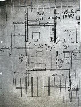 Foto - Attraktive gemütliche 2-Zimmer-Wohnung mit Balkon