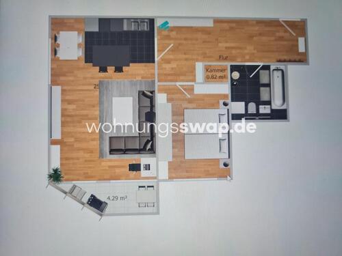 Foto - Wohnungsswap - 2 Zimmer, 65 m² - Martha-Muchow-Weg, Hamburg-Nord, Hamburg