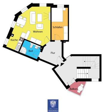 Foto - Etagenwohnung zur Miete in Heidenau