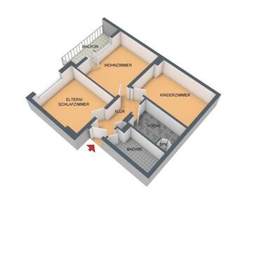 Foto - Etagenwohnung zur Miete in Wuppertal