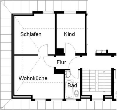 Foto - 2 Zimmer Etagenwohnung in Hannover