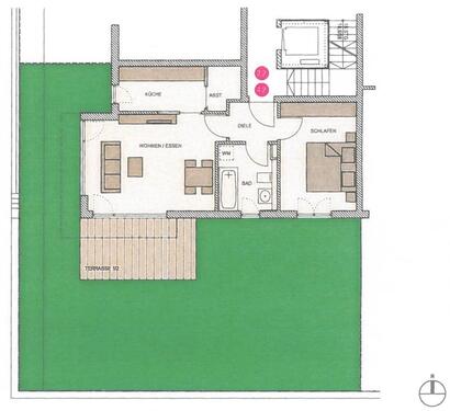 Foto - Kapitalanleger aufgepasst! Vermietete 2 Zi Whg Regensburg West