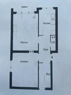 Foto - 2 Zimmer Etagenwohnung zur Miete in Düsseldorf