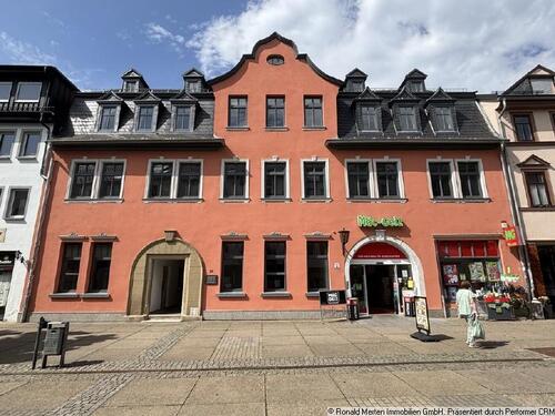 Foto - zwei denkmalgeschützte Büroetagen in der Saalfelder Fußgängerzone
