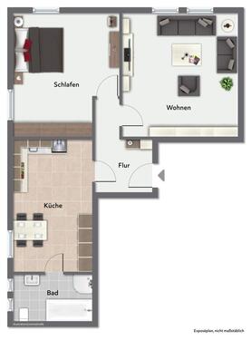 Foto - 2 Zimmer Etagenwohnung zur Miete in Radebeul
