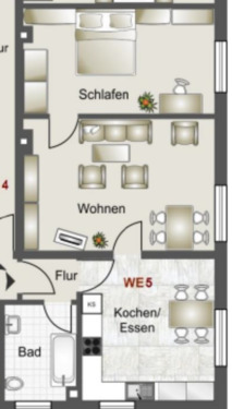 Foto - Etagenwohnung in Butzbach zur Miete