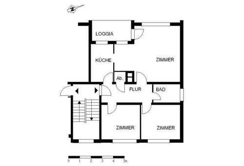 Foto - 3 Zimmer Etagenwohnung zur Miete in Bremen