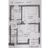 Frisch sanierte 2-Ziemer Wohnung mit EBK (neue), Sommerstraße - Schwandorf