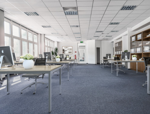 Foto - ALL-INCL.-MIETE: Voll ausgestattetes 50 m² Büro in angenehmen Umfeld