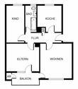 Foto - 3 Zimmer Etagenwohnung zur Miete in Mannheim