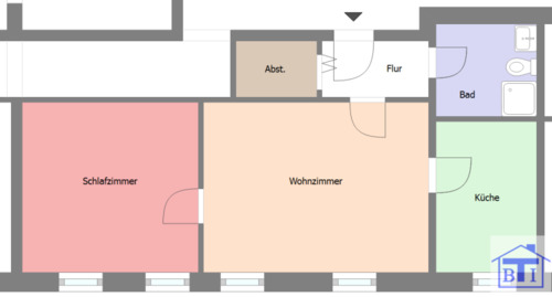 Foto - 2 Zimmer Etagenwohnung zur Miete in Zittau