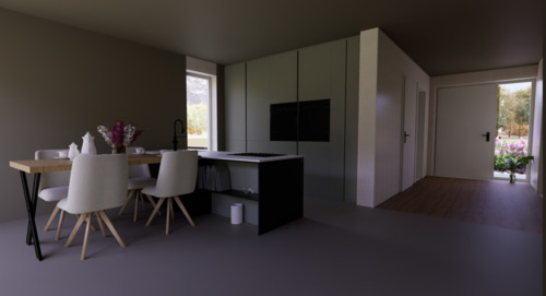 Foto - Neubau Wohnung, Doppelhaushälfte, Donsieders