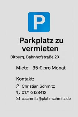 Foto - Parkplatz Bahnhofstraße 29 Bitburg