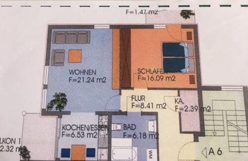 Foto - Frisch renovierte 2-Zimmer Wohnung in Badenweiler