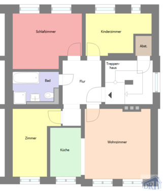 Foto - 4 Zimmer Etagenwohnung zur Miete in Zittau