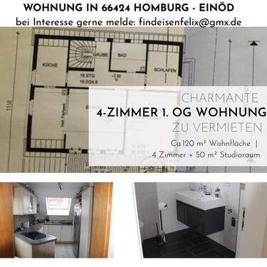 Foto - Wohnung Homburg - Einöd - 1.200,00&nbsp;EUR Kaltmiete, ca.&nbsp; 150,00&nbsp;m&sup2;