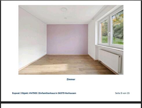 Foto - Etagenwohnung in Singhofen zur Miete