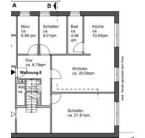 schöne Wohnung im Zentrum von Cadenberge