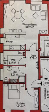 Foto - Etagenwohnung in Lingen (Ems) zur Miete