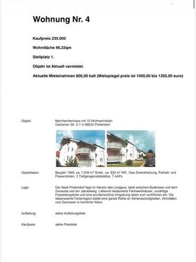 Foto - 4 Zimmer Etagenwohnung zum Kaufen in Pforzheim