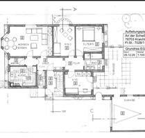 Große 4 Zimmer Wohnung - 1.300,00&nbsp;EUR Kaltmiete, ca.&nbsp; 120,00&nbsp;m&sup2; in Kraichtal (PLZ: 76703)