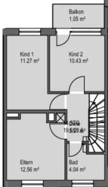 Foto - Reihenhaus in Meppen zur Miete