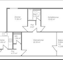 3 Zimmer-Wohnung, barrierefrei, ohne Provision, in Unterhaching