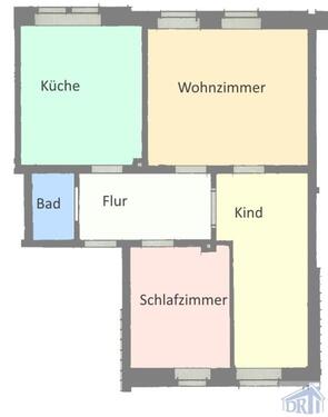Foto - 3 Zimmer Erdgeschoßwohnung zur Miete in Zittau