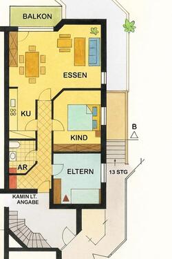 Foto - Neuenkirchen 3 Zi Küche Bad Terrasse Barrierefrei