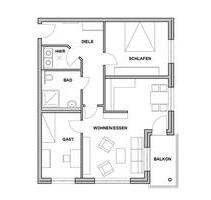 Eigentumswohnung 83 qm in Gummersbach Rebbelroth