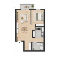 2-Zimmer Wohnung | 73329 - 680,00&nbsp;EUR Kaltmiete, ca.&nbsp; 54,00&nbsp;m&sup2; in Kuchen (PLZ: 73329)