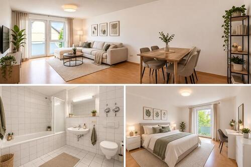 Foto - 2 Zimmer Etagenwohnung zur Miete in Kuchen