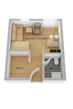 Foto - 1-Raum Wohnung in Laubegast - Frei ab 03.2026