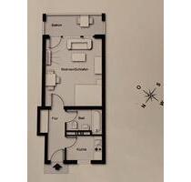 Wohnung Seepark Nähe - 690,00&nbsp;EUR Kaltmiete, ca.&nbsp; 40,00&nbsp;m&sup2; in Freiburg im Breisgau (PLZ: 79098)